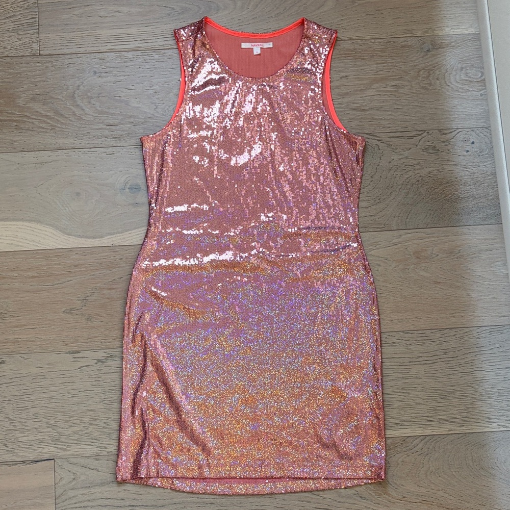 Naven Coral Pink Dress